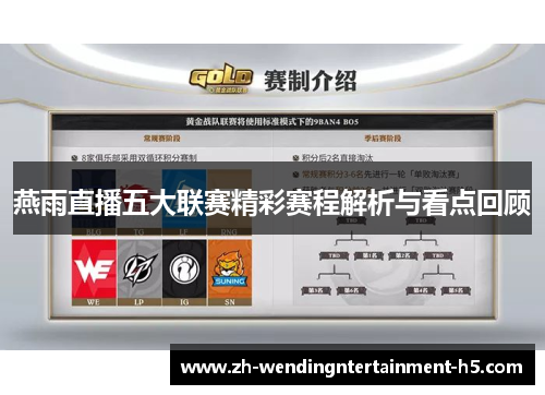燕雨直播五大联赛精彩赛程解析与看点回顾